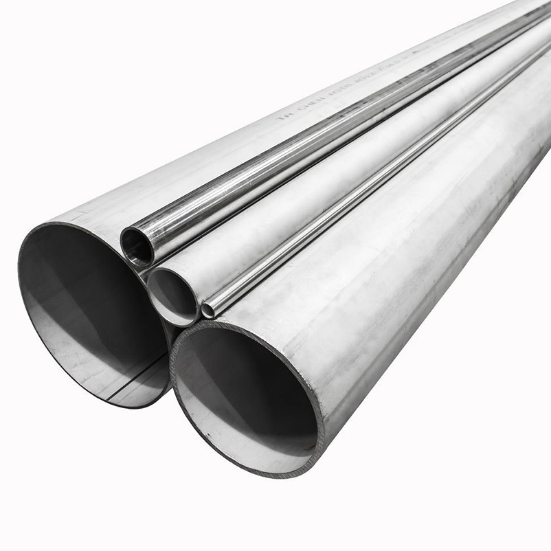 Stainless Steel Welded Pipe 304 316L 201 Large Diameter Stainless Steel Industrial Welded Pipe Stainless Steel Drainage Pipe Wholesale