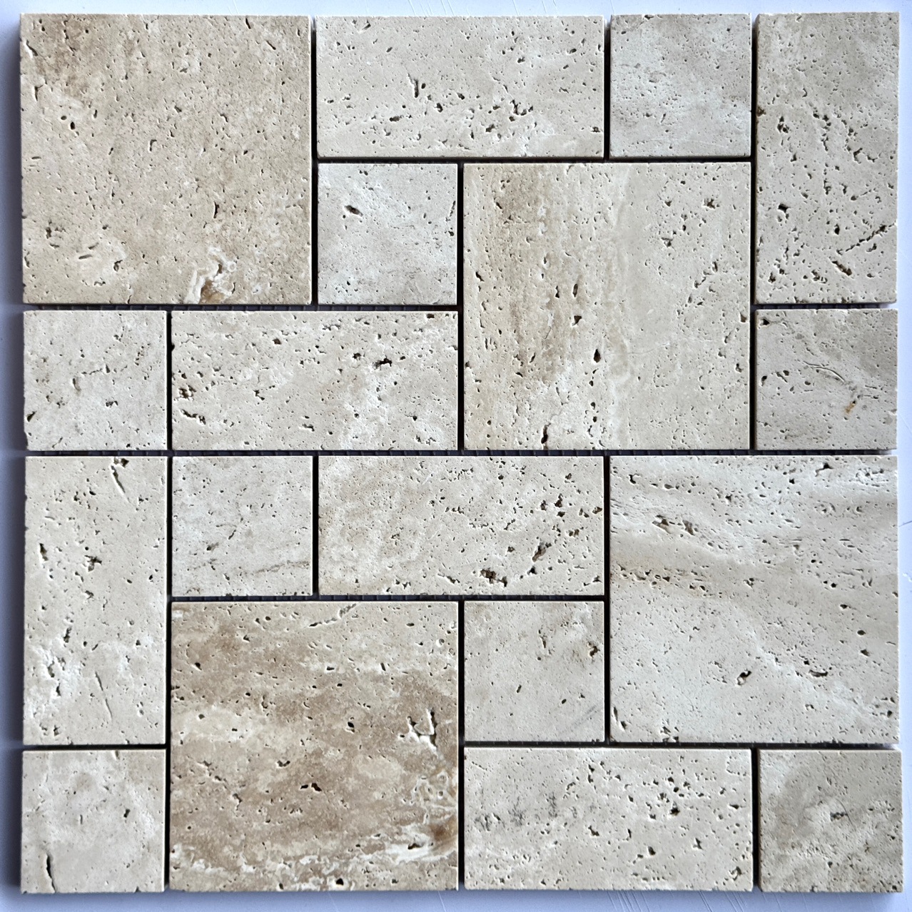 Мозаика из известнякового мрамора Римского замка для виллы, нескользящая плитка из травертина для пола