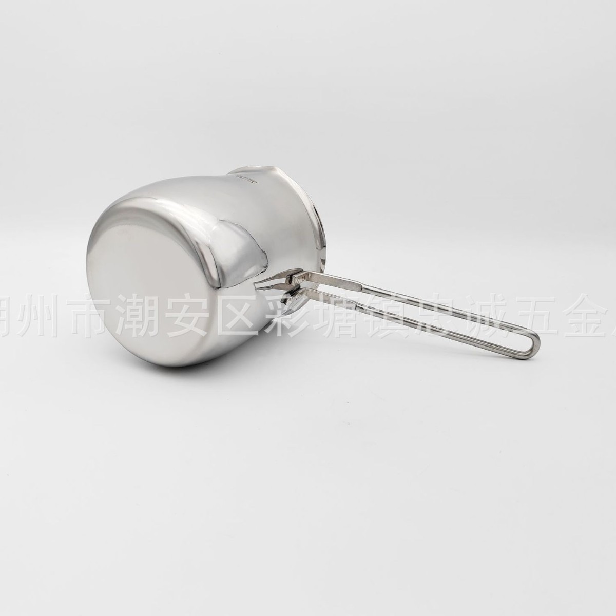 Wholesale long handle stainless steel thickened coffee cup flower milk cup Turkey coffee pot coffee tools