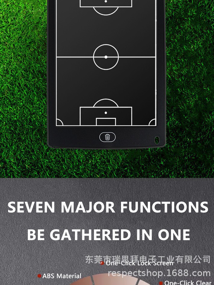 Lcd Tactical Board Coach Board Football Basketball Sports Lcd Analog Marking Lcd Drawing Board Tactical Training