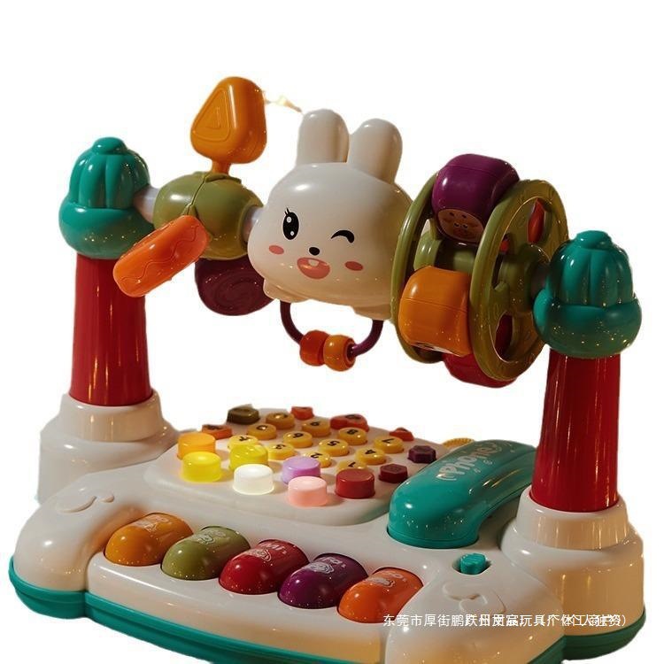 Children's Phone Toy Baby Educational Early Education Artificial Mobile Phone Can Chew 8 to 12 Months Baby 1 Year Old Music Landline