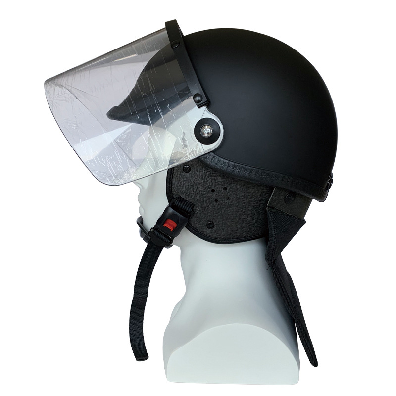 Factory Direct American Explosion-proof Helmet Security Protection 70% Off Cloak Detachable Faceless Mirror Anti Riot Helmet Tactical Training