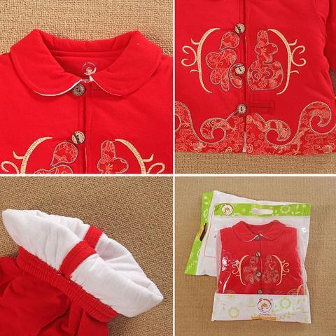 Winter Cartoon Cartoon Tang suit universal suit cotton liner red cotton whole hand wholesale Tang suit/ethnic clothing