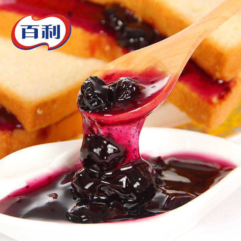 Bailey Jam 14g*560 Honey Strawberry Blueberry Dessert Breakfast Spread Bread Cake Sandwich Sauce Whole Box