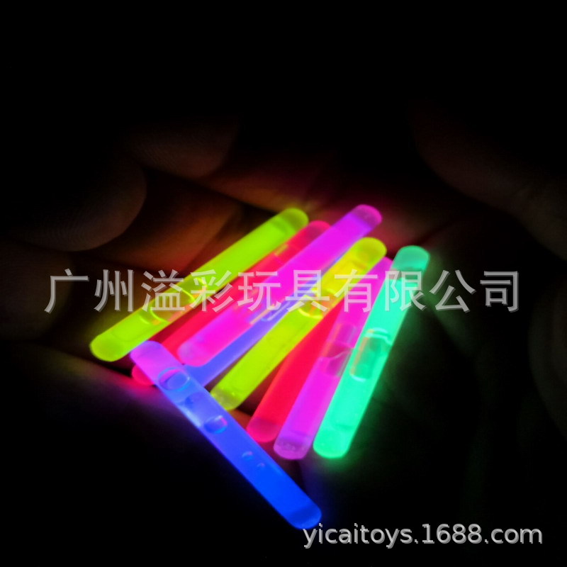1.5inch Glow Stick Fishing Glow Stick Float Fishing Glow Stick 4.5*39mm Luminous Stick