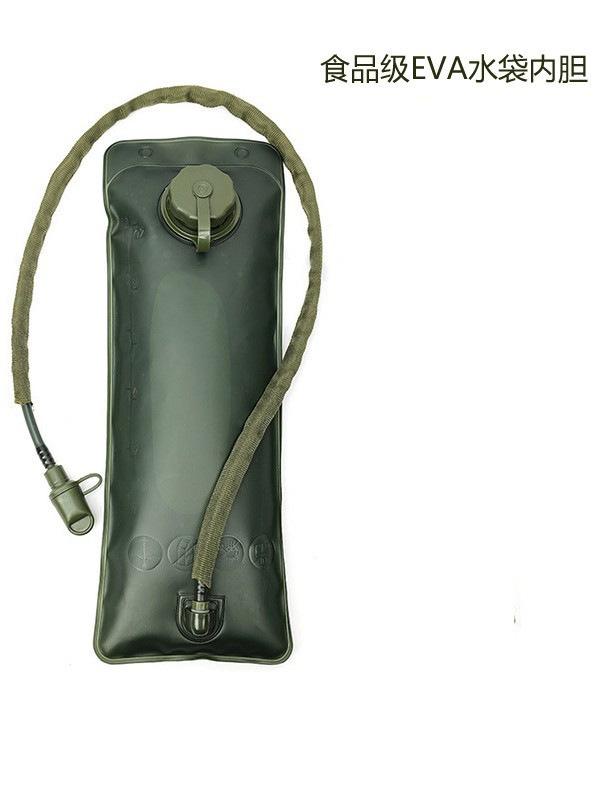 Camping outdoor multi-color water bag food grade EVA liner outdoor sports 3L drinking water liner in stock supply