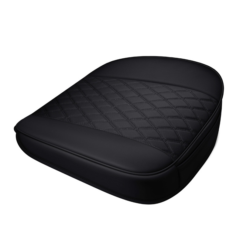 Manufacturers foreign trade cross-border e-commerce hot leather car cushion three-piece single-piece single seat without backrest small three-piece