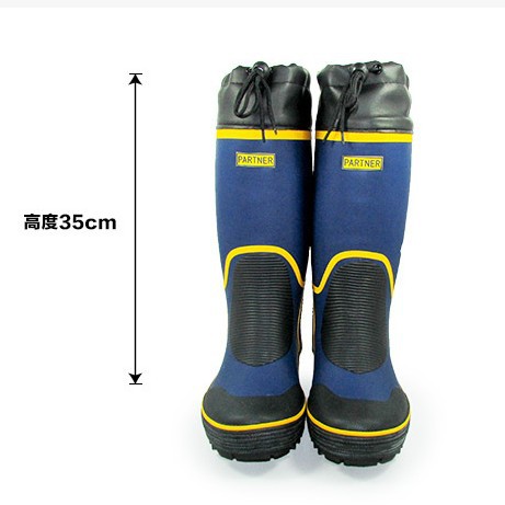 Hongwu shoes outdoor waterproof anti-skid fishing shoes summer fishing supplies winter plus velvet warm fishing boots