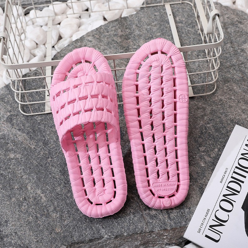 Кросс-бордерные тапочки для пар, водоотводящие, нескользящие домашние тапочки для ванной, мягкие EVA тапочки оптом