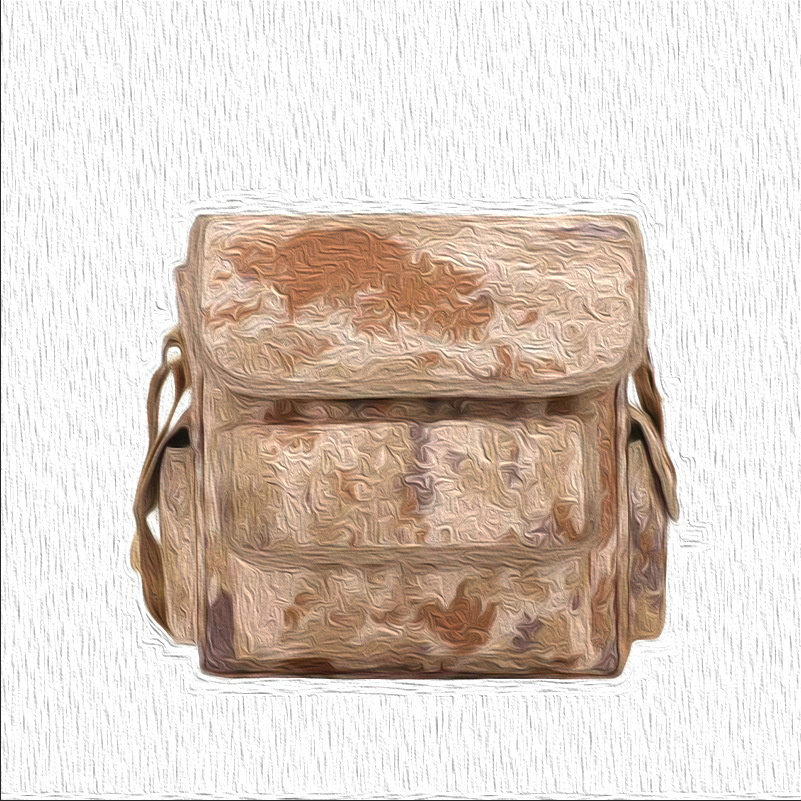 Command Camouflage Work Bag Outdoor Waterproof Star Camouflage Work Bag Shoulder Messenger Bag Document Information