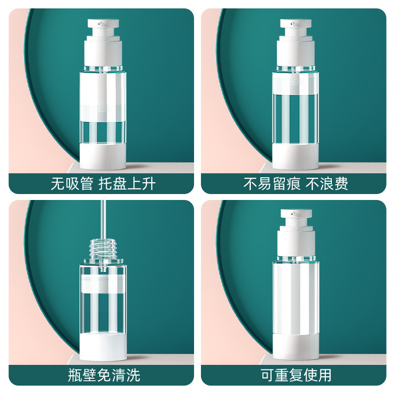 Travel Vacuum Sub Bottling Portable Cosmetic Spray Bottle Travel Sub Small Bottling Vacuum Lotion Bottle Press Bottle