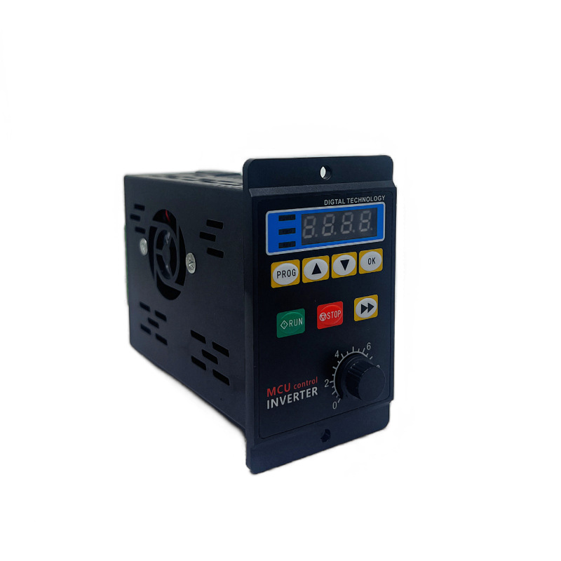Single-phase AC220V simple small three-phase inverter fan pump special single-in three-out with remote control UX series