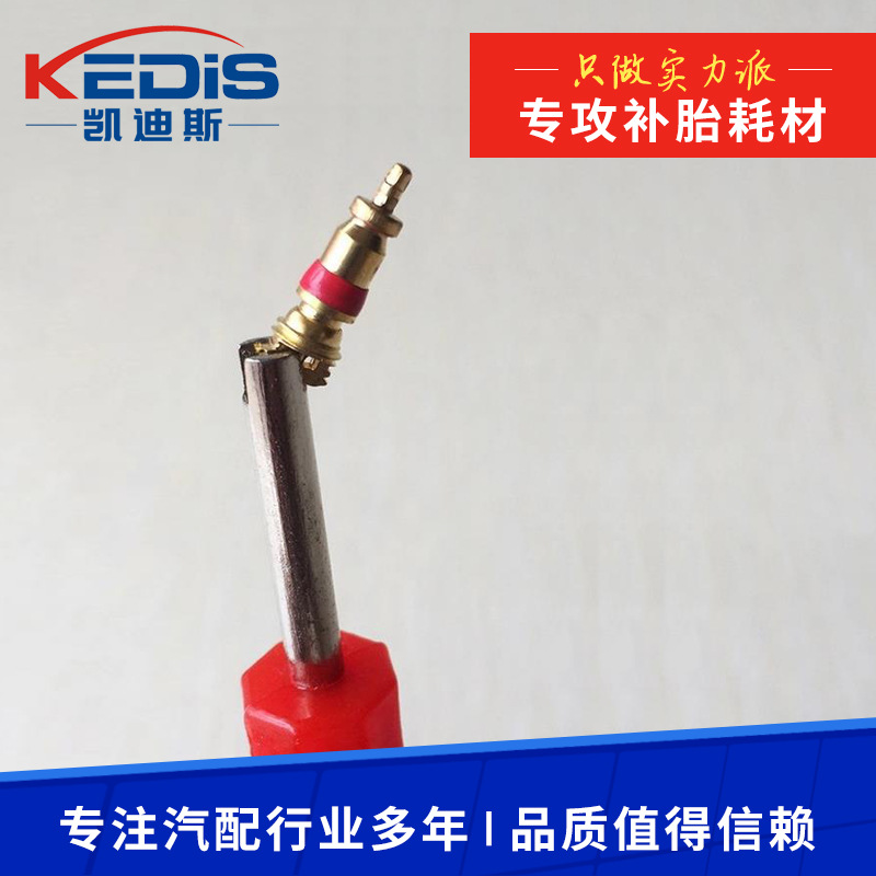 Factory Direct sales kaidisi supporting universal copper American tubeless valve core gas needle