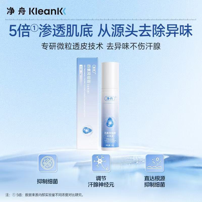 Jingzhou Tetrachlorohydroxyaluminum Zirconium Refreshing Antiperspirant Roll-On Armpit Antiperspirant Long-Lasting Deodorant Dry Antiperspirant Armpit Men and Women