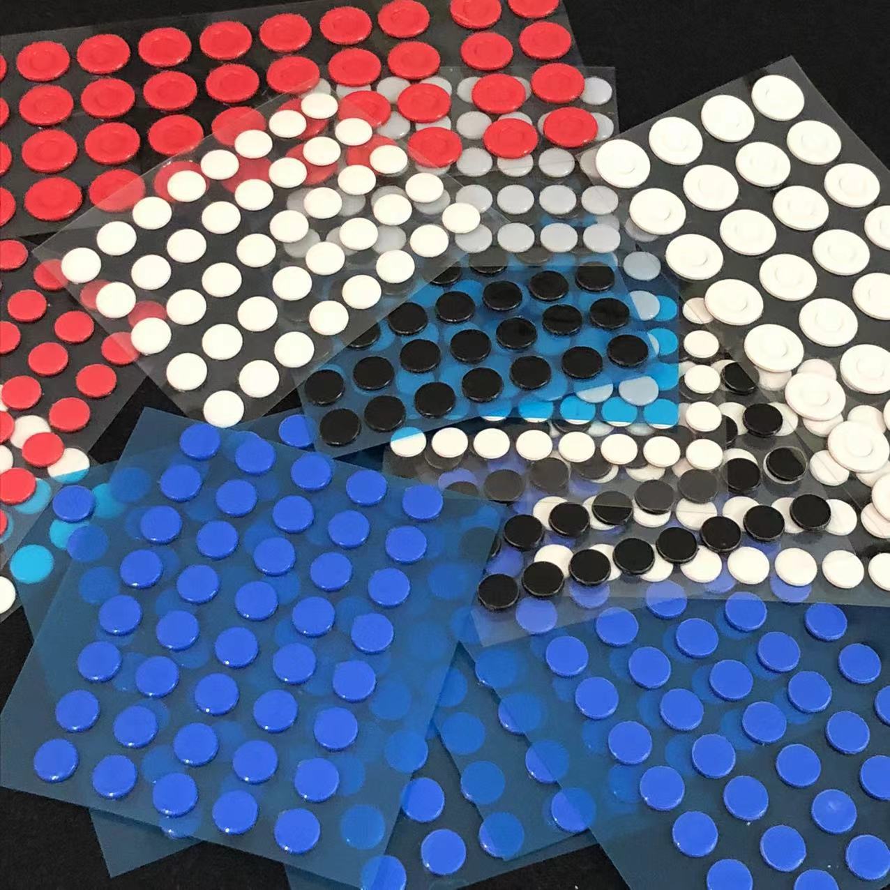 Neutral Small Dot Ice Version Foot Patch Wear-Resistant and Smooth DIY Red Teflon Mouse Curved Edge Small Dot Foot Patch