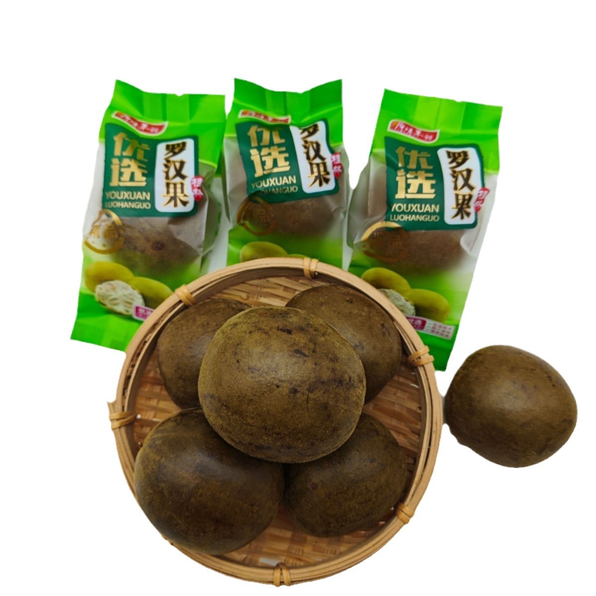 Kangji Scented Tea, Guangxi Guilin Specialty, Dried Luo Han Guo, Medium Fruit, Large Fruit, Bulk Goods, Wholesale New Product Luo Han Guo
