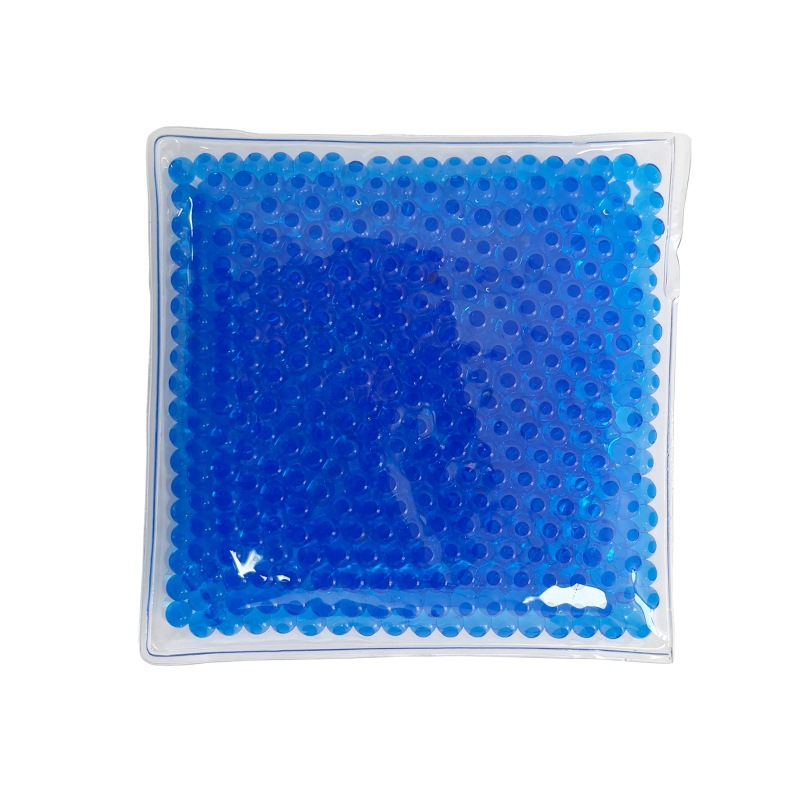 Customized Ice Packs Direct from the Manufacturer, Pvc Gel Beads Square Ice Packs for Cold Compress, Reusable Cold Compress Ice Patches, Portable
