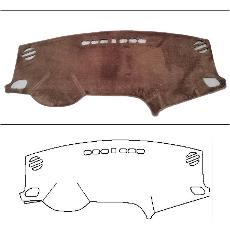 Cross-Border Applicable Car Light-Proof Mat Car Central Control Instrument Panel Light-Proof Pad Cover Sunshade Dashboard Anti-Reflective