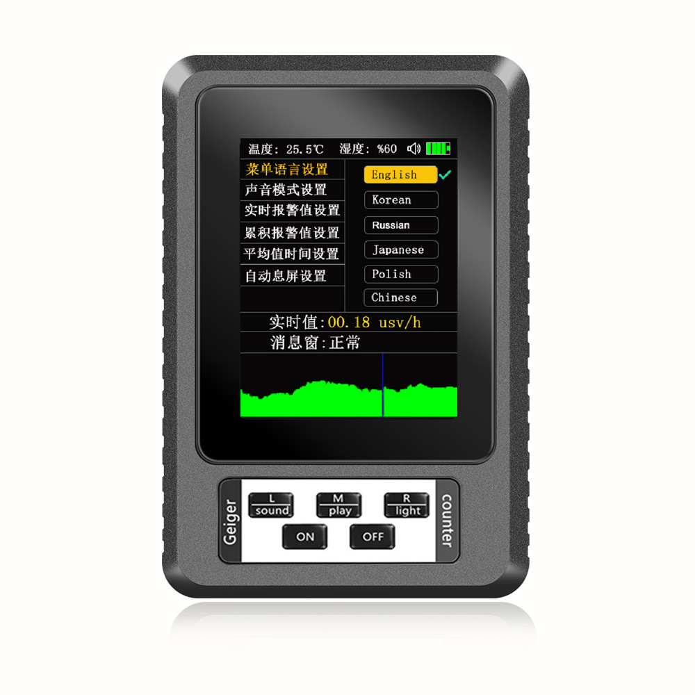 Nuclear radiation detector cover leather counter ionization radiation tester XR1-C102 BA-9B upgrade