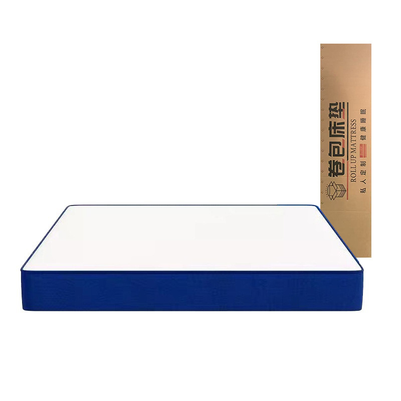 Cross-Border Independent Spring Mattress Hotel Project Compressed Roll-Packed Mattress Memory Foam Simmons Hilton Mattress