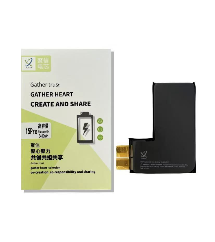 Juxin Super Capacity Battery Cell Is Suitable for Apple Mobile Phone Battery Cell iPhone 15Pro Apple Battery Cell