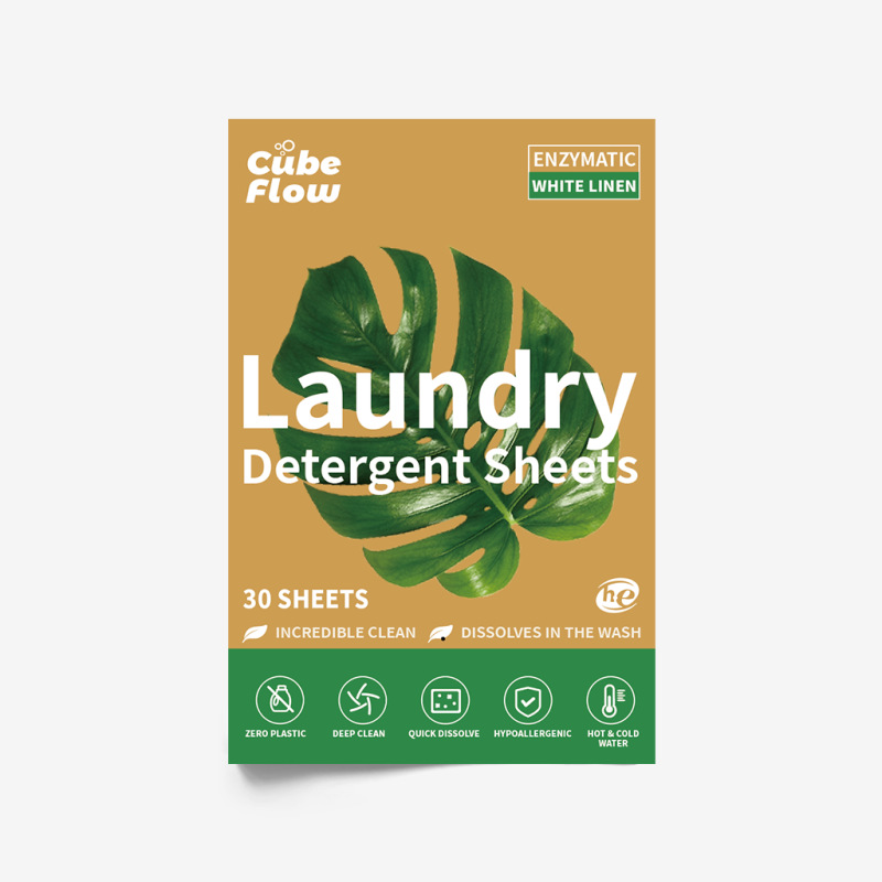 Cross-Border Laundry Tablets English Version Fsc Bag Environmentally Friendly Clear Water Clothing Powerful Decontamination and Fragrance Nano Super Concentrated