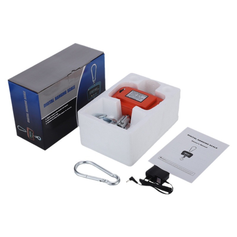 500KG Electronic Hook scale industrial charging scale vehicle scale portable electronic scale portable hanging scale luggage scale