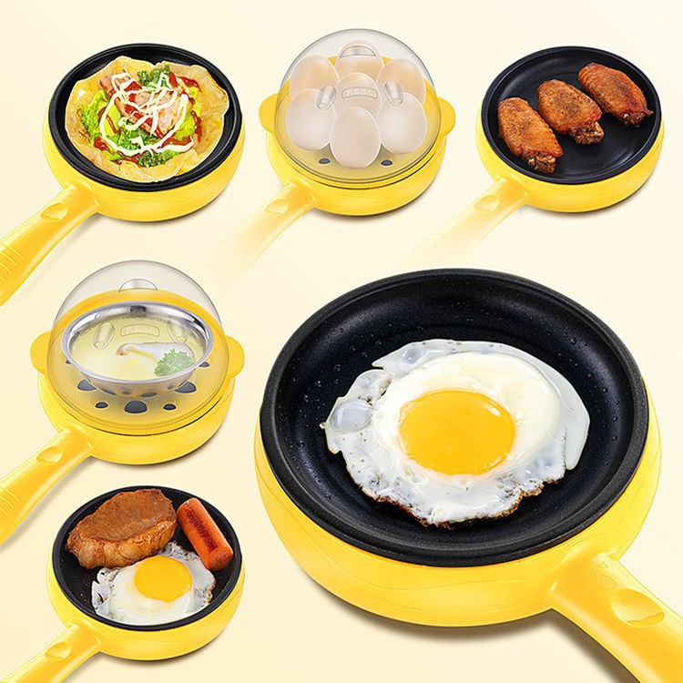 Mini Electric Omelette Pot for Home Dormitory Low Power Multifunctional Egg Steamer for Export