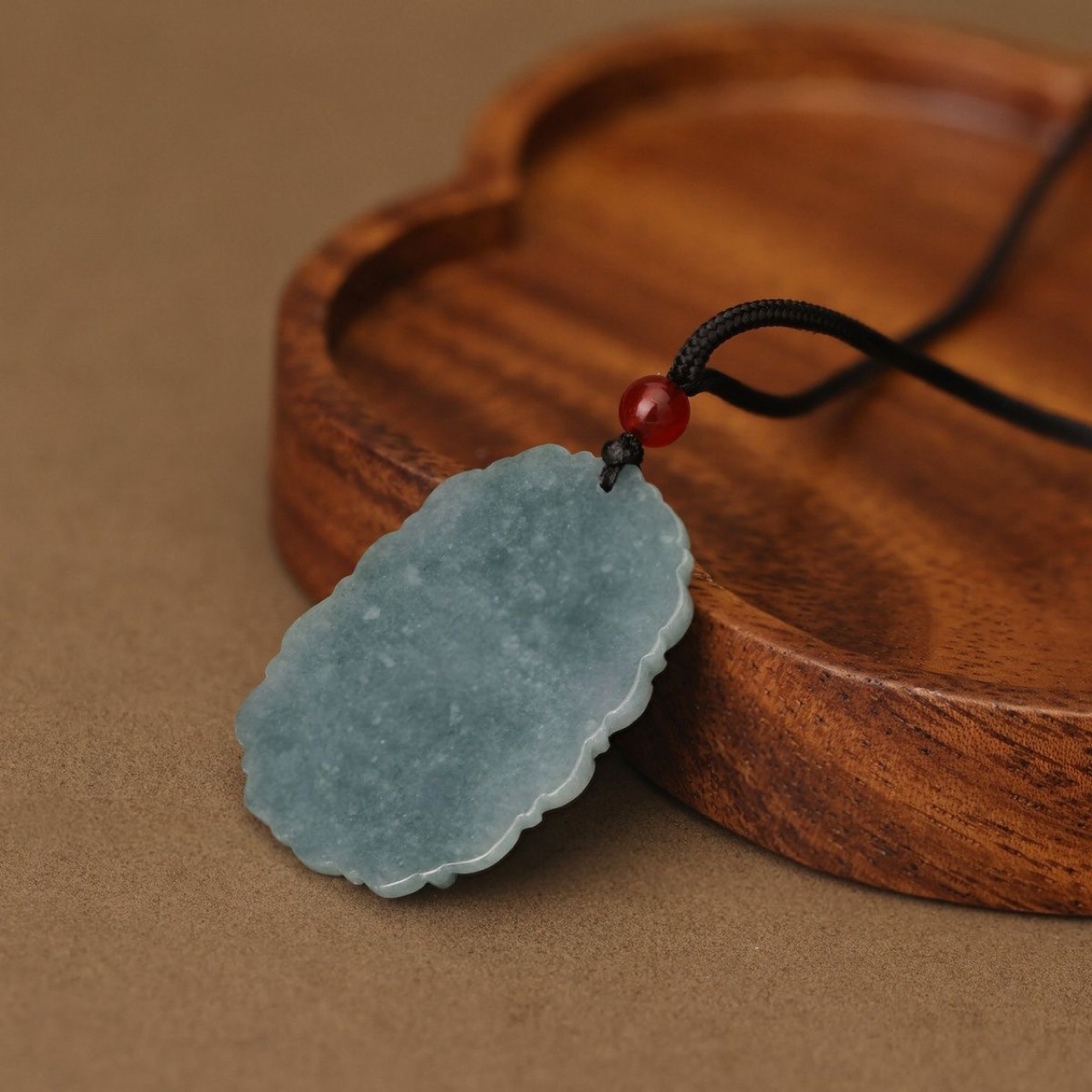 Natural A-Grade Jadeite Blue Water Dragon Brand Zodiac Dragon Business Prosperity Wealth Pendant Ice Jade Men and Women Pendant