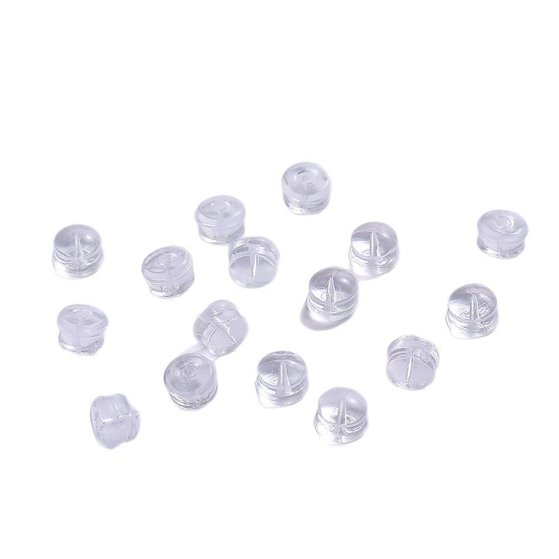 Earplugs, Hamburger Earplugs, Plastic Ear Studs, Back Earplugs, Silicone Earplugs, Anti-Drop Earplugs, High-End Earplugs, Earrings