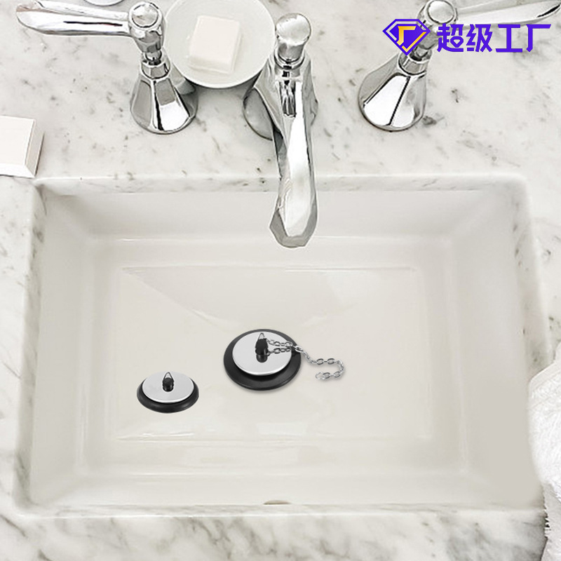 Bathtub Plug Silicone Washbasin Basin Mop Pool Drawer Laundry Pool Plug Sewer Plug Sink Plug