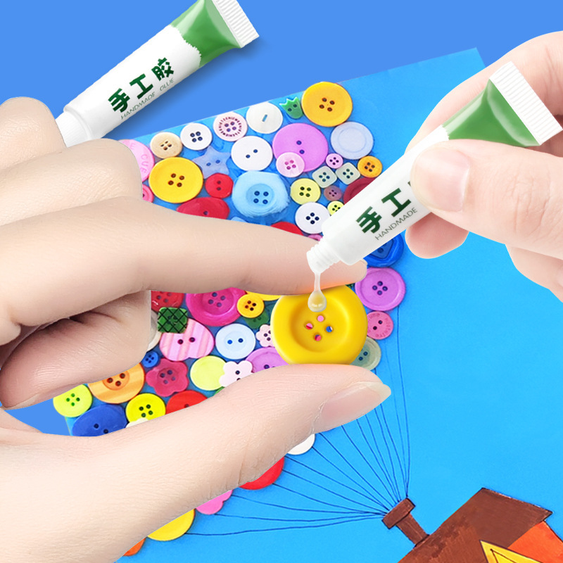 Handmade Special Alcohol Glue 6ml DIY Hand-Made Origami Transparent Glue Kidsren's Non-Woven Alcohol Glue Manufacturer