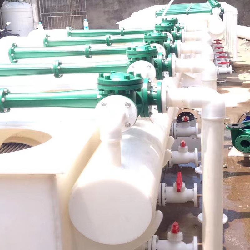 Manufacturer Rpp Water Injection Vacuum Pump Improved Complete Set Polypropylene Vacuum Unit Environmentally Friendly Circulating Water Type Multi-Purpose