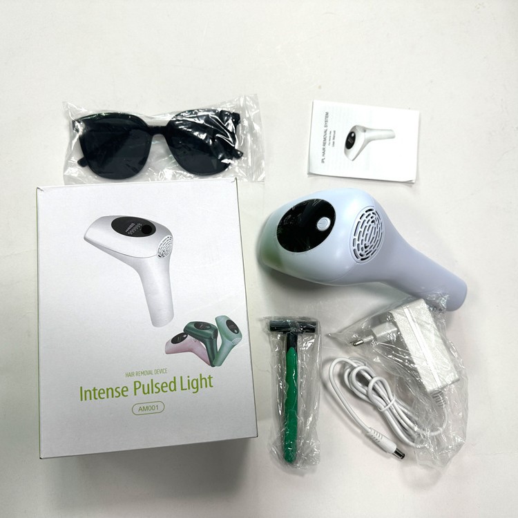 Cross-border household laser hair removal instrument whole body painless strong pulse IPL portable laser hair removal instrument permanent