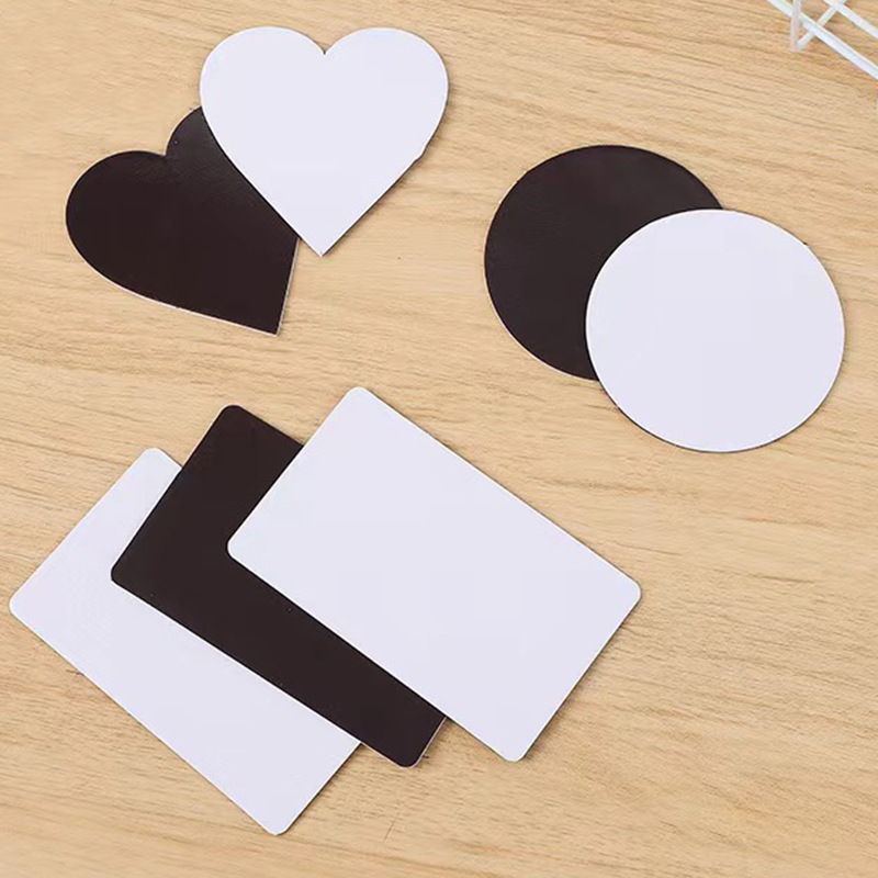Cross-Border Heat Transfer Blank Refrigerator Magnets Personalized Sublimation Refrigerator Magnets Consumables Magnetic Bookmarks Soft Magnets Magnets
