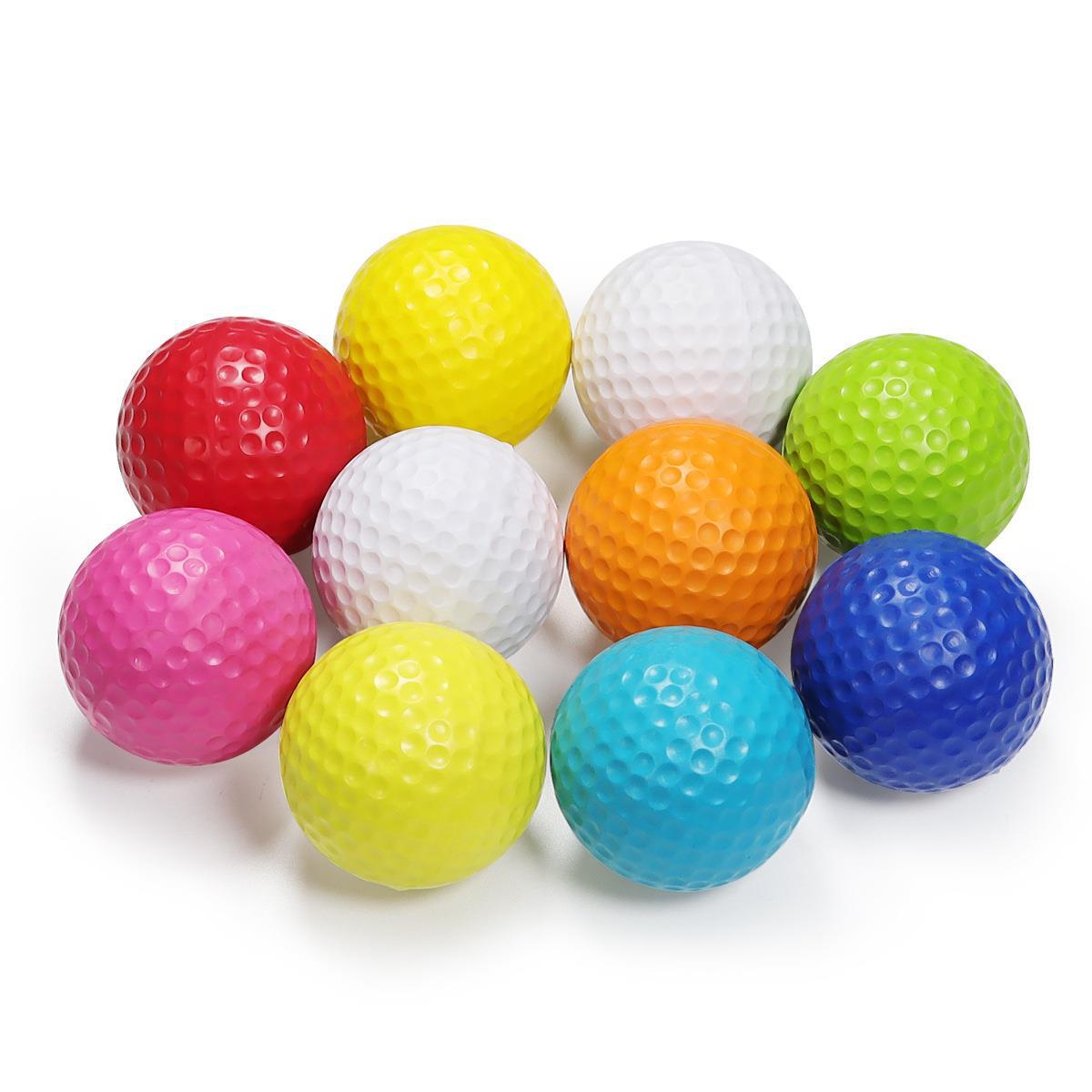 Factory supply 42.6mm golf PU ball golf practice ball soft golf game ball in stock wholesale