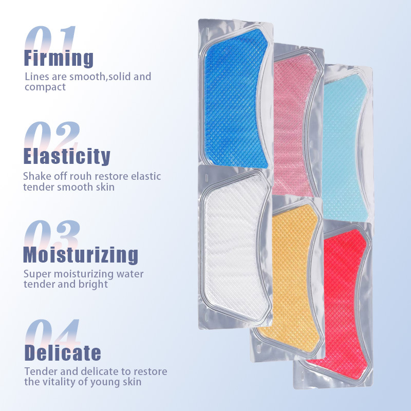 Oem Customized Collagen Neck Mask Backlog Sheet Neck Care Mask Oem Moisturizing Soothing Neck Mask Processing