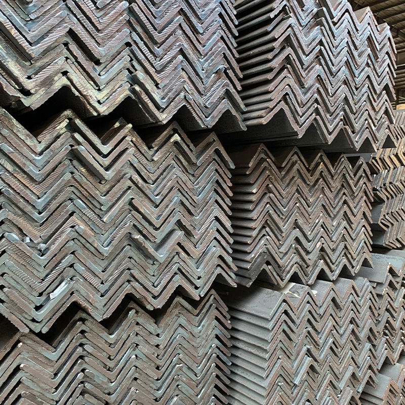 Galvanized Angle Steel, Angle Iron Cutting, Curtain Wall and Other Steel Profiles, Universal Punching Processing, Structural Decoration, Hot-Dip Triangular Iron