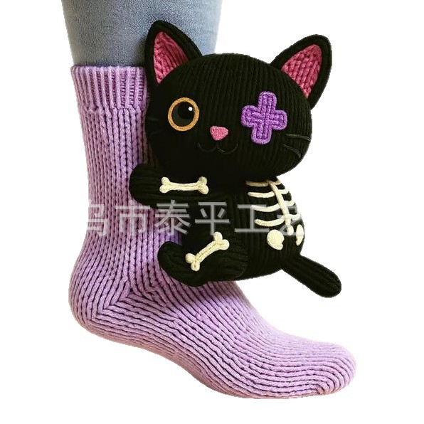 2025 Cross-Border Popular Croc Socks – Croc Socks Com Creative and Cute Artificial Sloth Socks