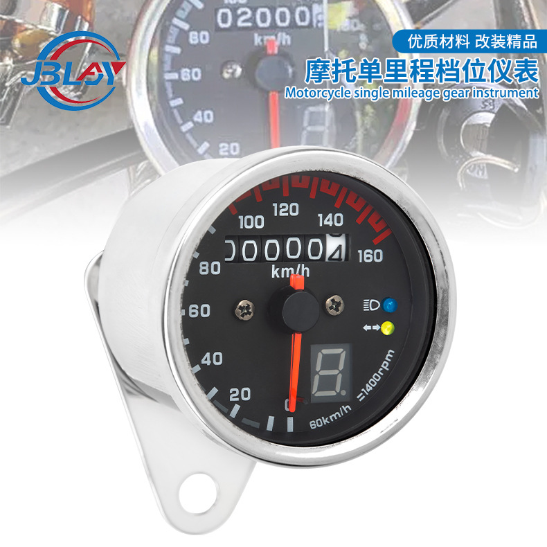 Популярный тахометр для мотоцикла с указателем для Harley, одометр 12V