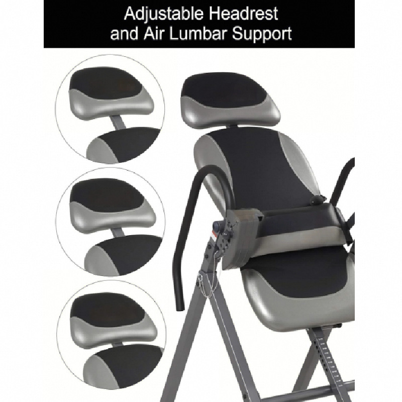 Factory Direct Supply of Household Inflatable Lumbar Cushion Inversion Machine Indoor Fitness Equipment Stretching Massage Inversion Machine Hanging Machine