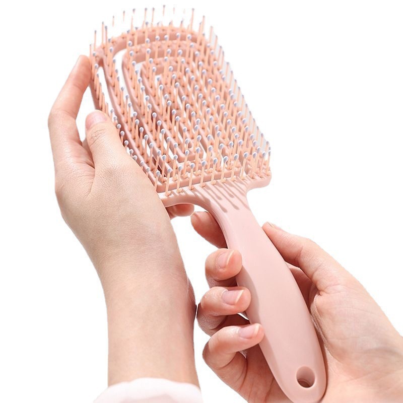 Manufacturer's Comb for Girls, Fluffy Styling Rib Comb, Hairdressing Comb, Massage Comb, Air Cushion Comb, Cross-Border Kt Comb