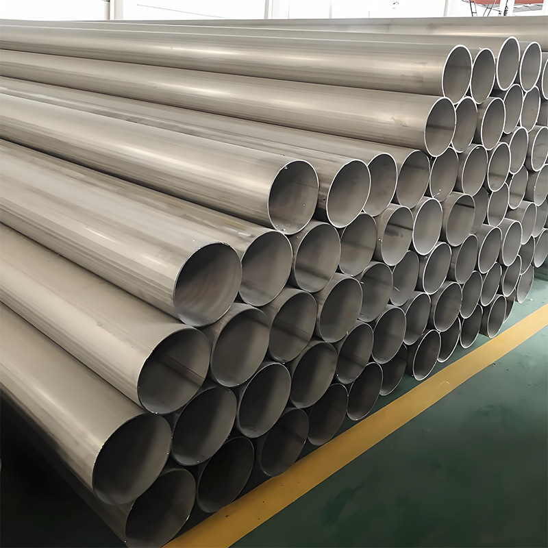 304 Stainless Steel Welded Pipes in Stock Manufacturer 316L Stainless Steel Pipes Industrial Large Diameter Straight Seam Stainless Steel Welded Pipes