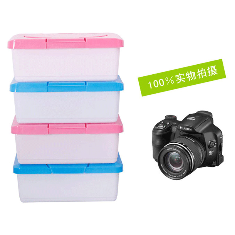 Wet wipes box (no wet wipes in empty box) is suitable for 80 wet wipes and 90g