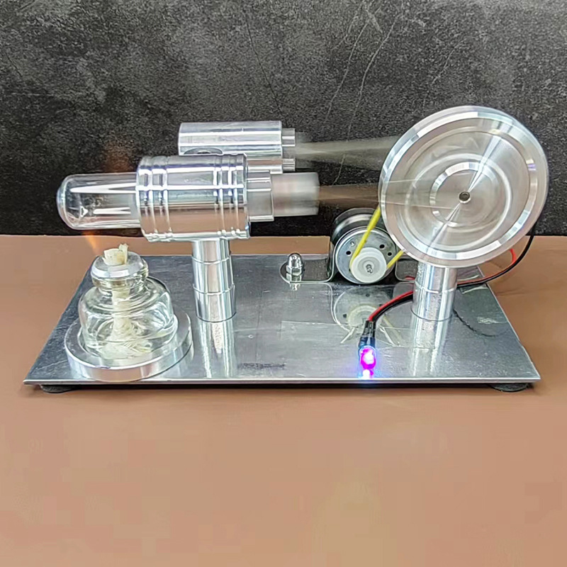 Двигатель Стирлинга внешний газотурбинный микро генератор подарок на день рождения модель парового двигателя мини