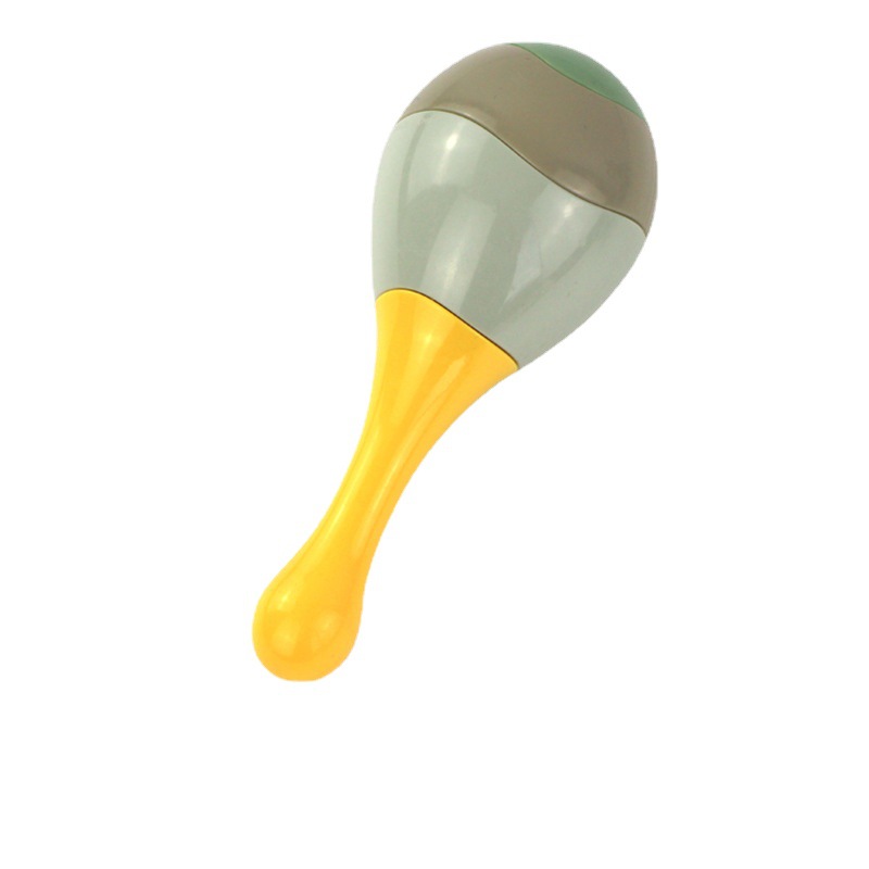 Children's Sand Hammer Percussion Instrument Sand Ball Sand Egg Bite Puzzle Early Education Grasping Training to Soothe Babies' Handbell