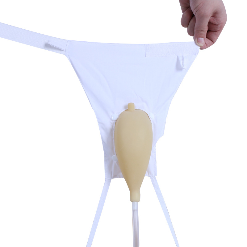 Kang Wang Latex Ureterer for Men and Women to receive urine in bed for the elderly Latex breathable Ureterer for urinary incontinence collection bag