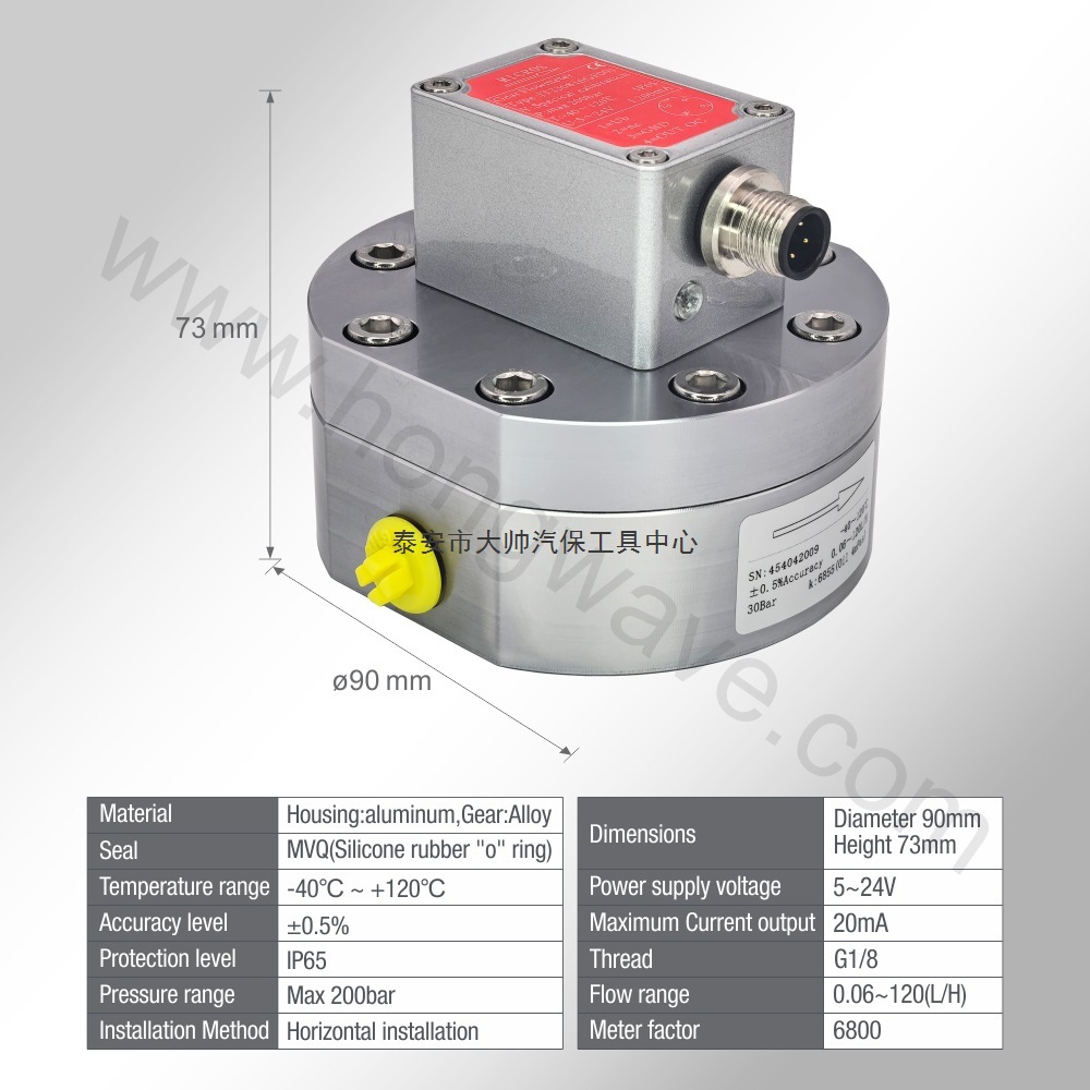 Electronic Fuel Injector Flow Meter Is Used for Common Rail Test Bench