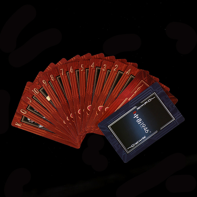Egg Playing Cards Customized Outdoor Game Playing Cards Chess and Cards Advertising Black Core Pvc Playing Cards Wholesale