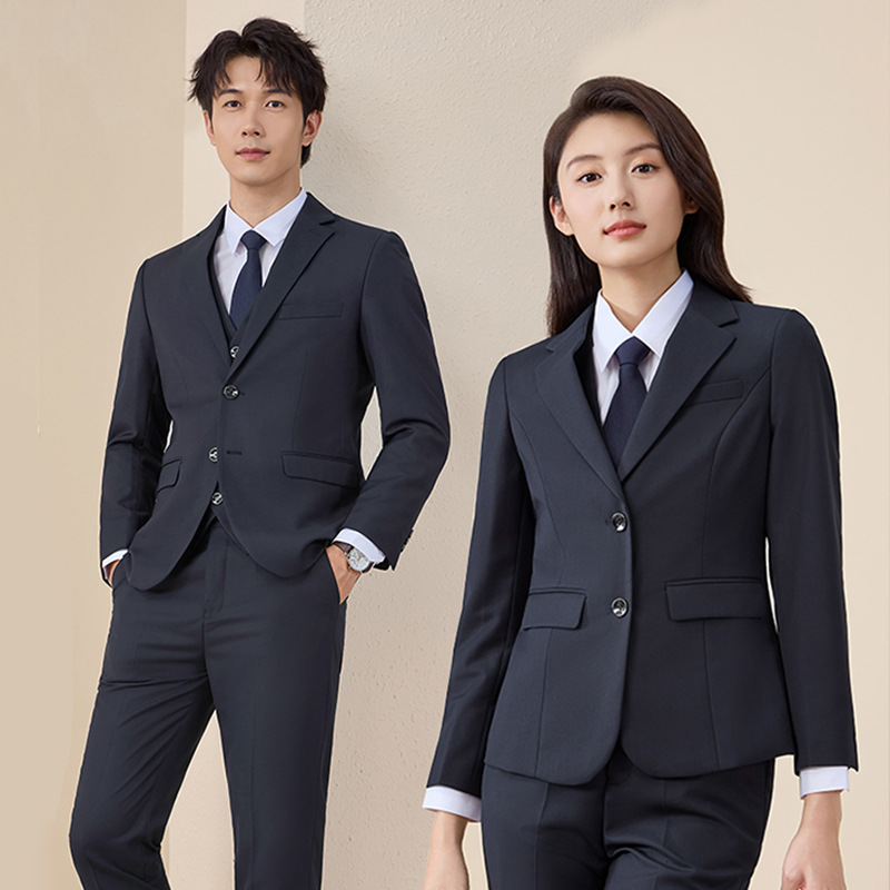 Новый Комплект Костюма Осень-Зима для Мужчин Большого Размер, Черный Костюм, Унисекс Профессиональная Формальная Одежда, Костюм Для Свидетелей